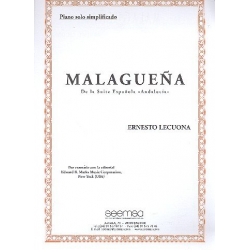 Malaguena für Klavier (erleichtert) - Ernesto Lecuona