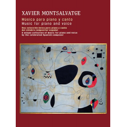 Music for piano and voice - Xavier Montsalvatge
