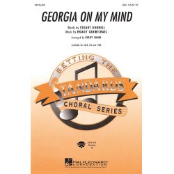 Georgia on my mind - Hoagy Carmichael / Arr. Kirby Shaw