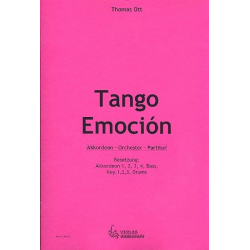 Tango Emoción für Akkordeonorchester - Thomas Ott