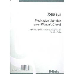 Meditation über den alten Wenzel Choral - Josef Suk
