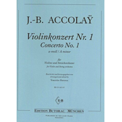 Konzert a-Moll Nr.1 - Jean Baptiste Accolay