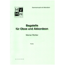 Bagatelle für Oboe und Akkordeon -Werner Richter