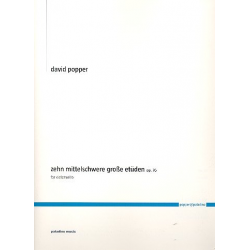 10 mittelschwere Etüden op.76 -David Popper