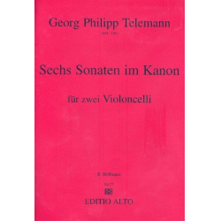 6 Sonaten im Kanon - Georg Philipp Telemann