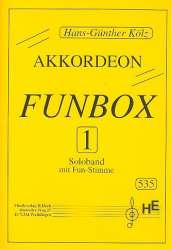 Funbox 1 für Akkordeon solo - Hans-Guenther Kölz