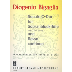Sonate C-Dur für - Diogenio Bigaglia