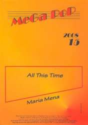 All this Time: für Klavier (en) - Maria Mena