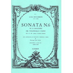 Sonata la maggiore no.6 per - Luigi Boccherini