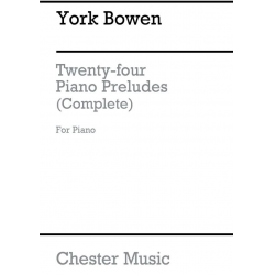 24 preludes for piano - Edwin York Bowen