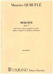 M. Duruflé : Requiem Contrebasse Orchestre Reduit - Maurice Duruflé