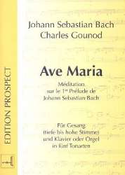 Ave Maria in 5 Tonarten - Charles Francois Gounod