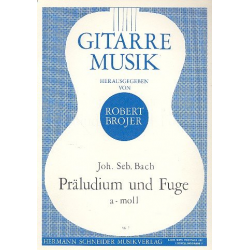 Präludium und Fuge a-Moll für - Johann Sebastian Bach