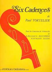 6 cadences pour les concertos de violoncelle de C.Ph.Bach, Boccherini, - Paul Tortelier