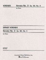 Sonata No. 3, Op. 92 - Ernst Krenek