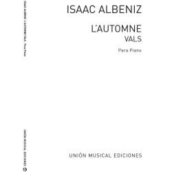 L'automne vals op.170 para piano - Isaac Albéniz