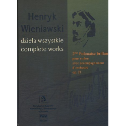 Polonaise brillante op.21 pour violon - Henryk Wieniawsky
