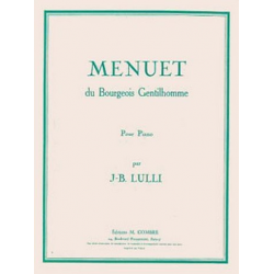Menuet du Bourgeois gentilhomme - Jean-Baptiste Lully