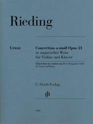 Concertino a-moll op.21 in ungarischer Weise - Oskar Rieding