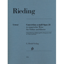 Concertino a-moll op.21 in ungarischer Weise -Oskar Rieding