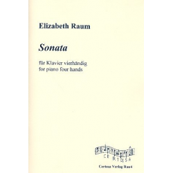 Sonata für Klavier zu 4 Händen - Elizabeth Raum