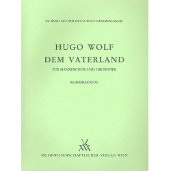 Dem Vaterland - Hugo Wolf