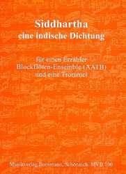 Siddharta für Sprecher, Blockflötenensemble - Johannes Bornmann