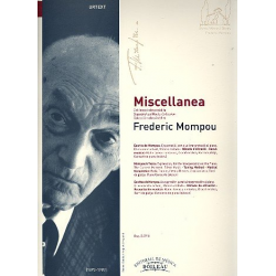 Unpublished Works Collection vol.5 - Federico Mompou y Dencausse