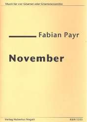 November für 4 Gitarren - Fabian Payr