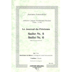 Suiten Nr.5 und Nr.6 -Johann Caspar Ferdinand Fischer