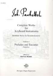 Preludes and Toccatas (pedaliter) -Johann Pachelbel