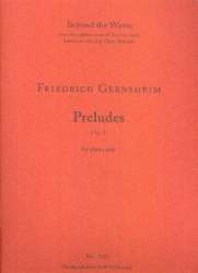 Preludes op.2 - Friedrich Gernsheim / Arr. Oliver Fraenzke