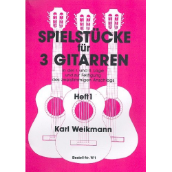 Spielstücke Band 1 - Karl Weikmann