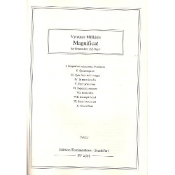 Magnificat für Frauenchor und Orgel - Vytautas Miskinis