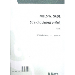 Streichquintett e-Moll op.8 - Niels W. Gade