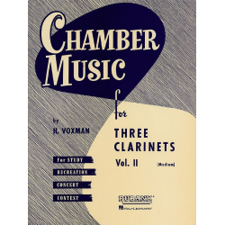 Three Clarinets - Volume 2 (Medium) - Himie Voxman