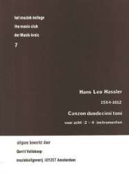Canzon duodecimi toni -Hans Leo Hassler