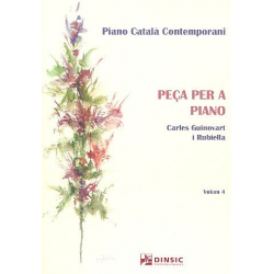 Peca für Klavier -Carles Guinovart i Rubiella