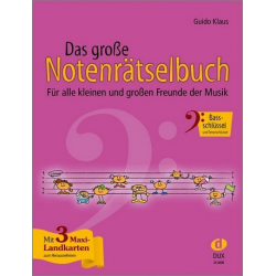 Das große Notenrätselbuch Bassschlüssel -Guido Klaus