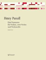 5 Fantasien für Violine, 2 Violas - Henry Purcell