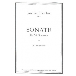 Sonate - Joachim Kötschau