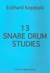 13 Snare Drum Studies - Eckhard Kopetzki
