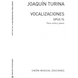 Vocalizaciones op.74 para - Joaquin Turina