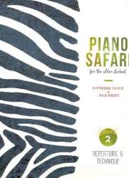 Piano Safari for the older Student - Repertoire & Technique Level 2 - Katherine Fisher