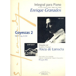 Integral para piano vol.4 Goyescas 2 - Enrique Granados