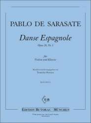 Danse espagnole op.26,1 für Violine - Pablo de Sarasate