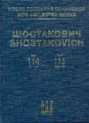 New collected Works Series 5 vol.114/115 - Dmitri Shostakovitch / Schostakowitsch