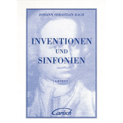 Inventionen und Sinfonien : für Klavier - Johann Sebastian Bach