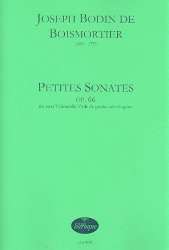 Petites sonates op.66 für 2 Violoncelli - Joseph Bodin de Boismortier