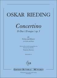 Concerto D-Dur op.5 (1.-5. Lage) - Oskar Rieding